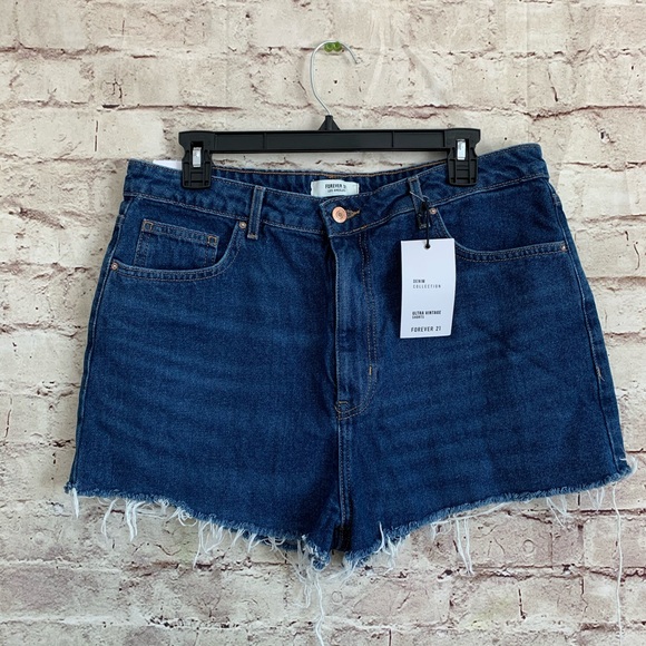 Forever 21 Pants - New Forever 21 30 Shorts High Waist Fringe